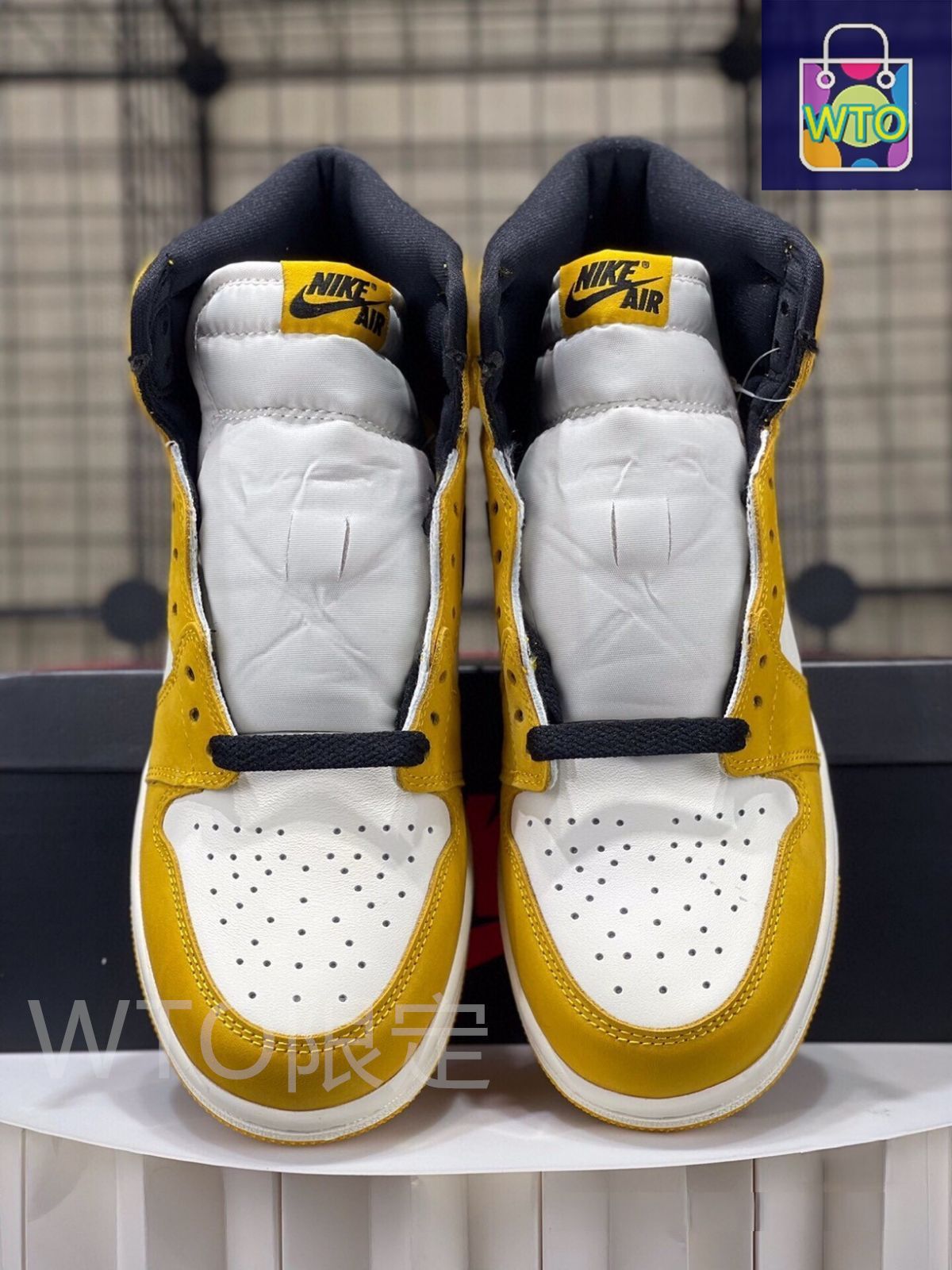 お げしました??即 ?? Nike Air Jordan 1 High OG Yellow Ochre ジョーダン KIN-KAAI_COM