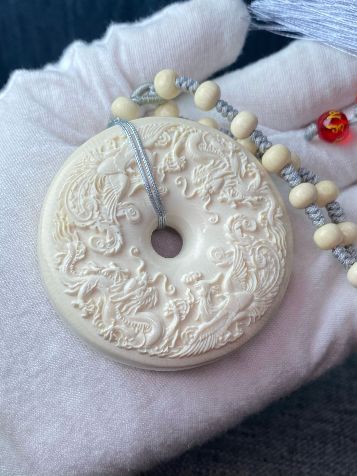 52] Silver925 高品質 / ブラックキャッツアイ ID喜平ブレスレット 52