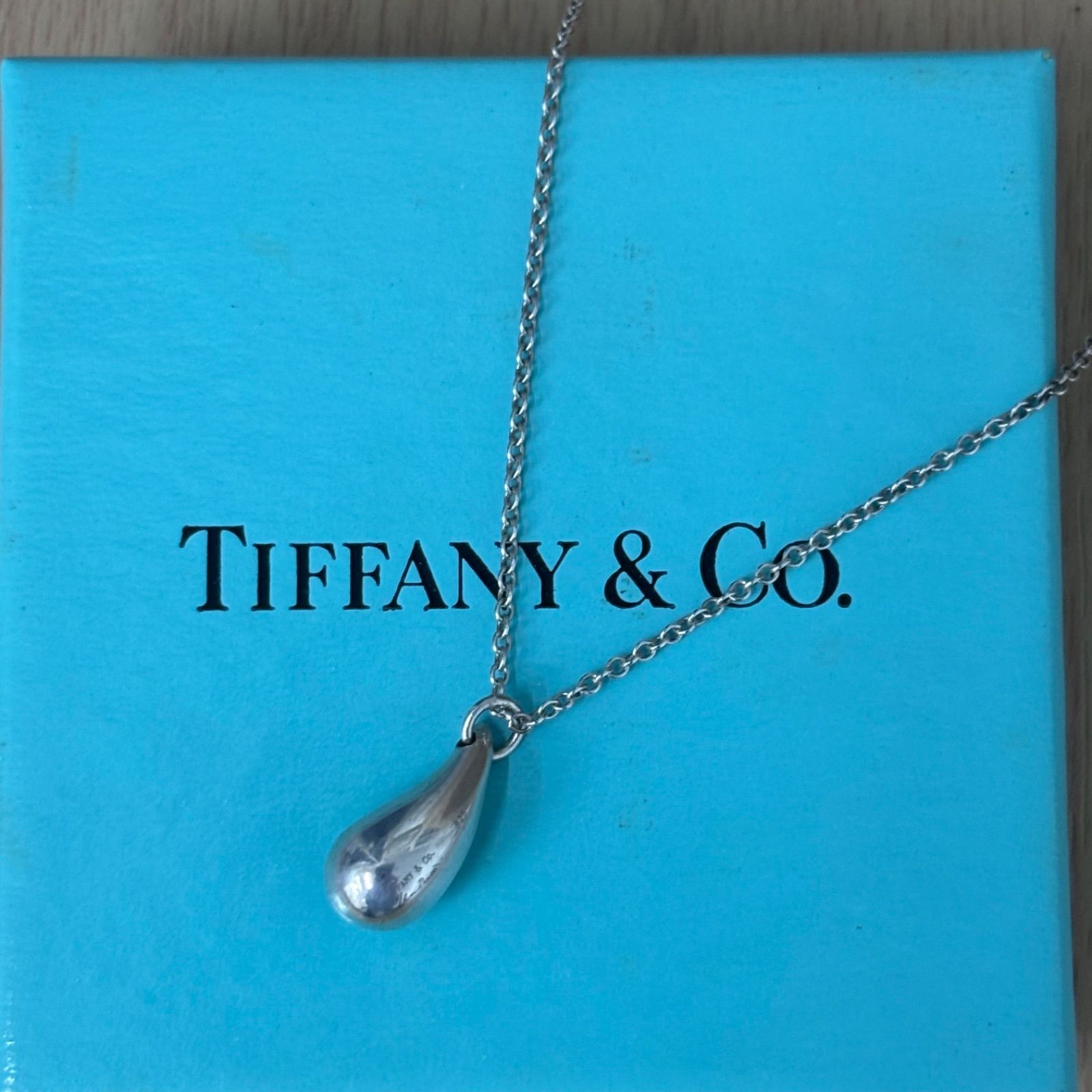 ティファニー tiffany ネックレス ティアドロップ シルバー 925