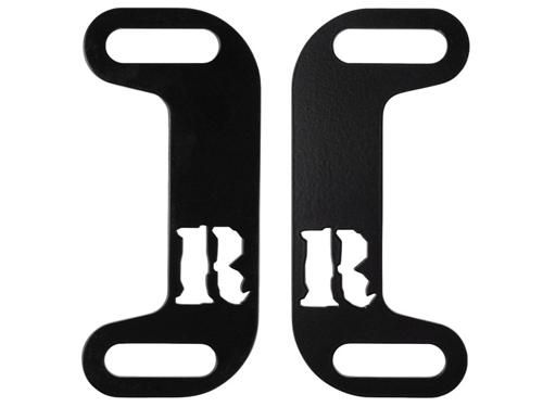 マフラー センタリング ブラケット パウダーコートブラック 1985年以降ツーリングモデル