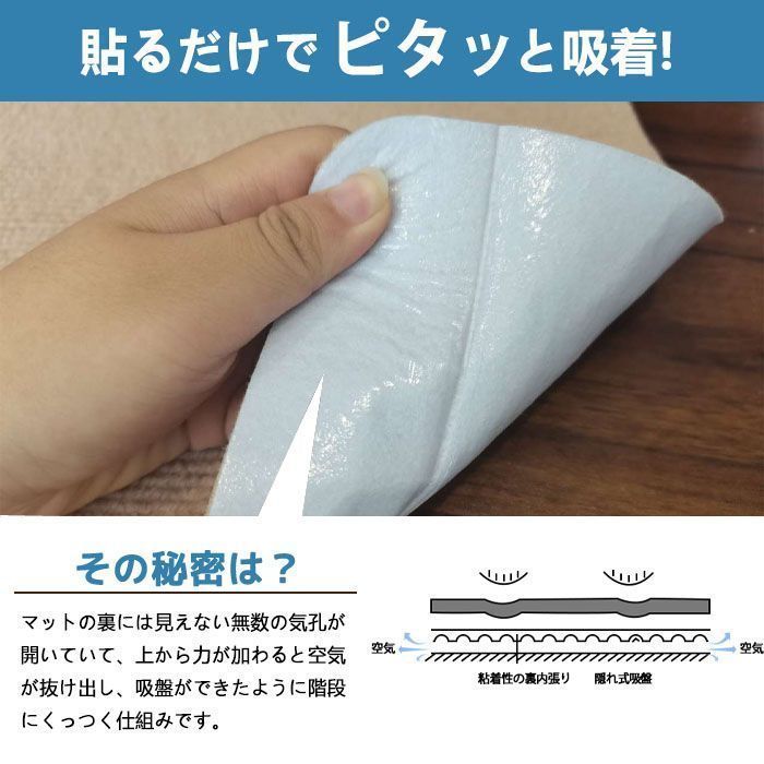 階段マット 滑り止めマット 吸着階段マット 幅70cm 30枚 犬用 猫用 ペット 洗濯OK 折り曲げ付 置くだけ 転倒防止 ズレない 傷防止