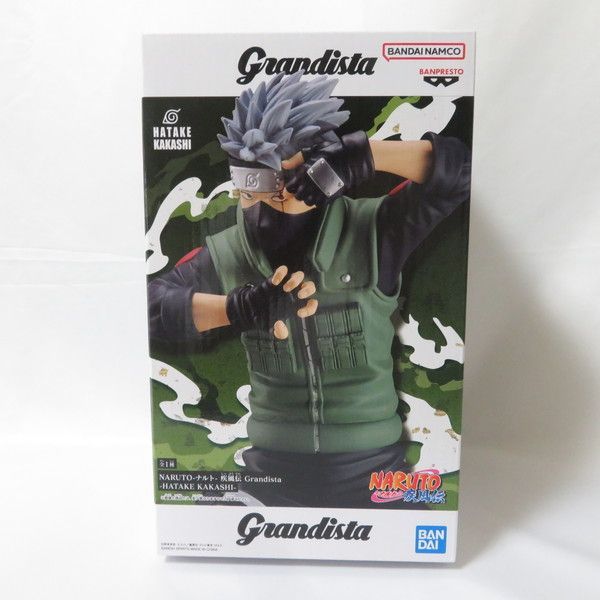 中古 未開封品 Grandista NARUTO ナルト 疾風伝 はたけ カカシ