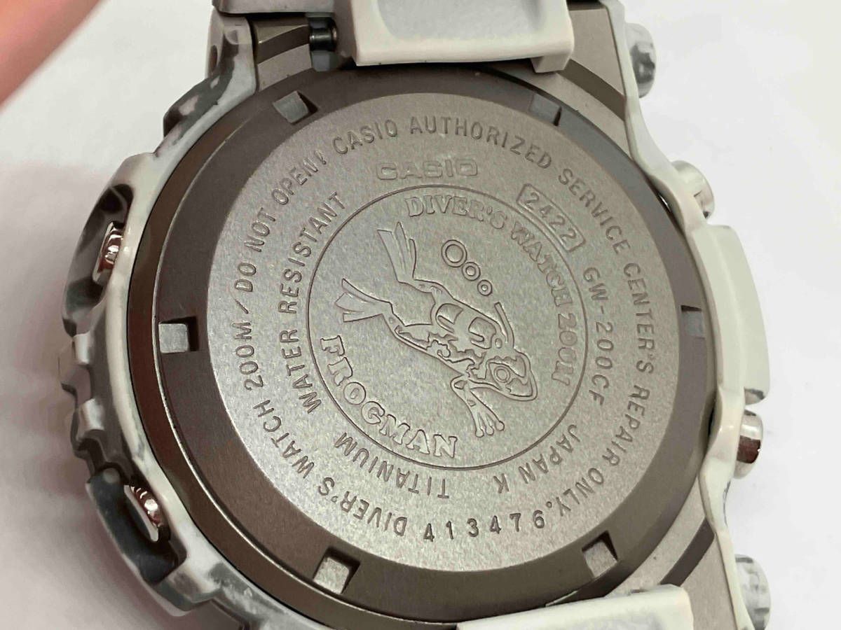 CASIO カシオ G-SHOCK Gショック フロッグマン GW-200CF ブラジリアン 