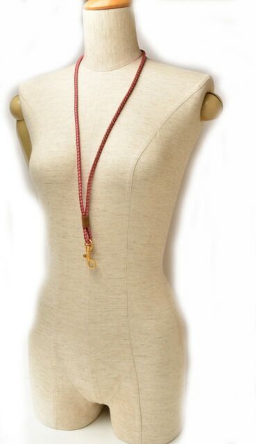 ボッテガヴェネタ ネックストラップ BOTTEGA VENETA レザー