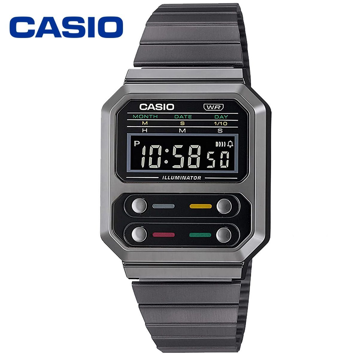 CASIO カシオ A100WEGG-1A エイリアン 復刻版 腕時計 スタンダード