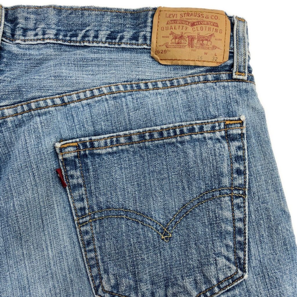  00年代 Levi s リーバイス 529 ローライズ デニムパンツ ブルー メンズ W 36 L 32 古着 V 6396 その他 メンズ