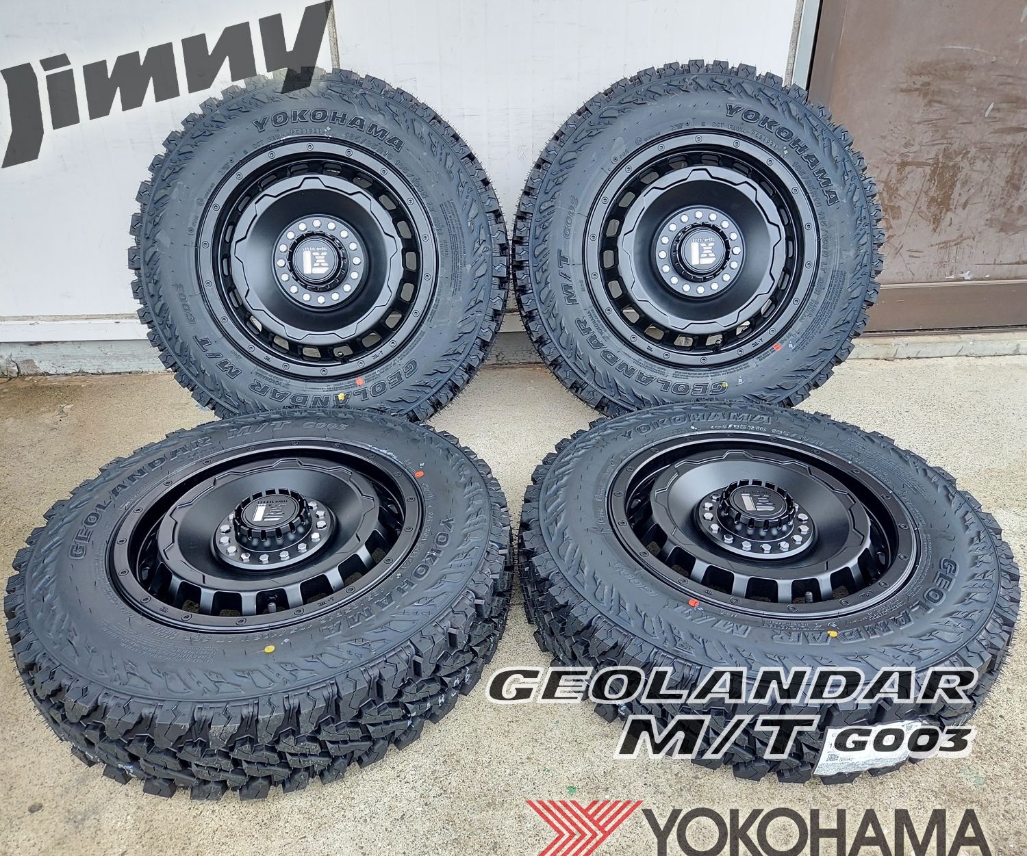 ヨコハマ ジオランダーMT G003 とジェプセンホイールセット（JL