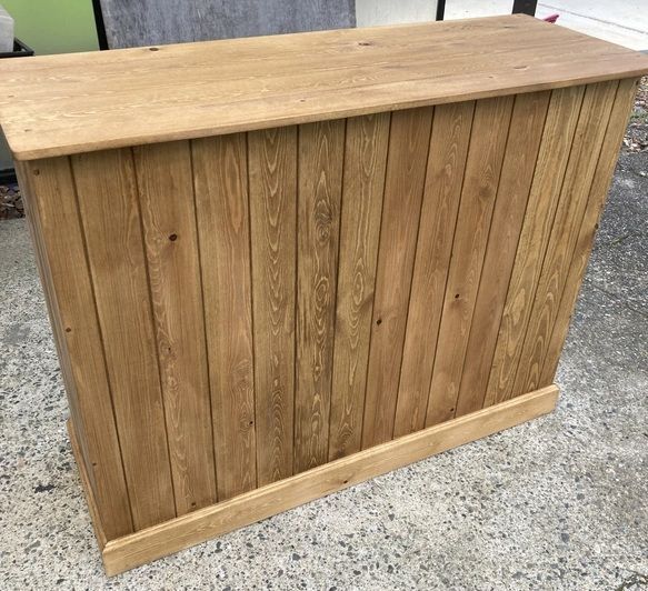 受注製作☆北欧☆カウンターテーブル1200☆シェルフ付；棚なし 受注製作☆