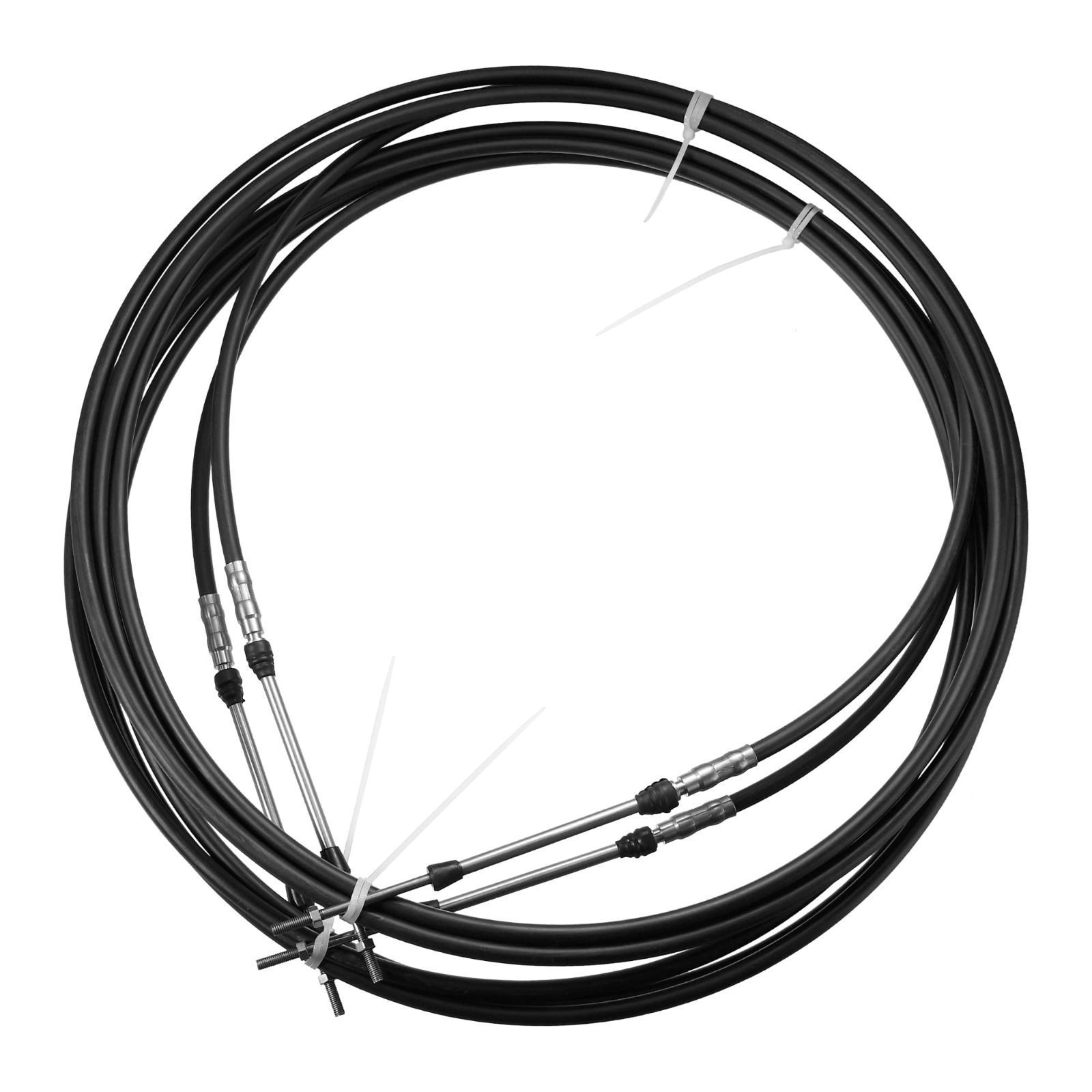 2輪 スウェッジライン フロントホースKIT R＆B/ブラック 品番：SAFB729