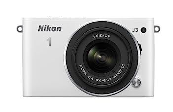 【中古】（非常に良い）Nikon ミラーレス一眼 Nikon 1 J3 標準ズームレンズキット1 NIKKOR VR 10-30mm f/3.5-5.6付属 ホワイト N1J3HLKWH 中古】Nikon ミラーレス一眼 Nikon 1 J3 標準ズームレンズキット1