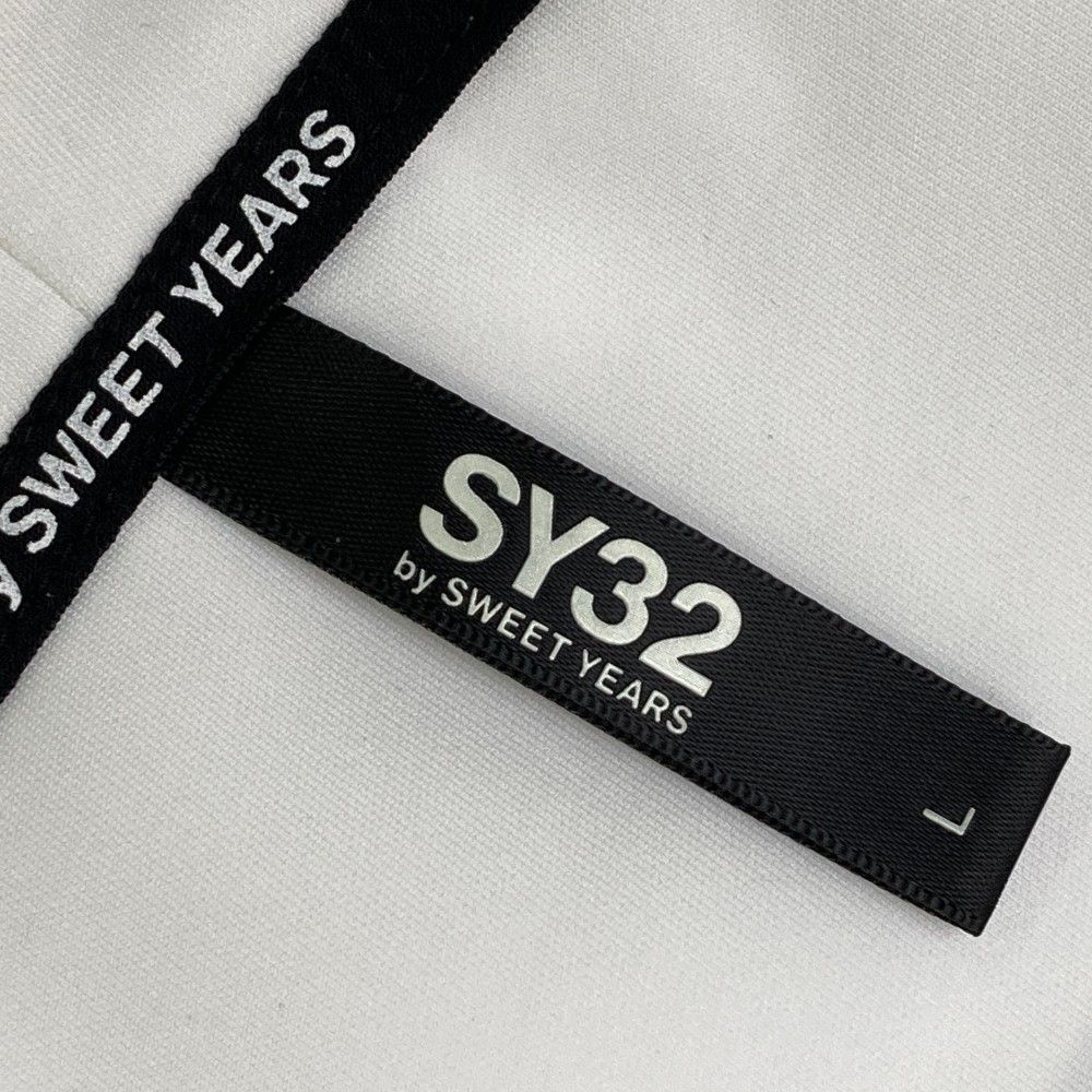 サイズ：L SY32 BY SWEET YEARS GOLF エスワイサーティトゥ  パーカージャケット  ホワイト系 [240003001639] ゴルフウェア メンズ ストスト サイズ：L SY32 BY SWEET YEARS GOLF エスワイサーティトゥ