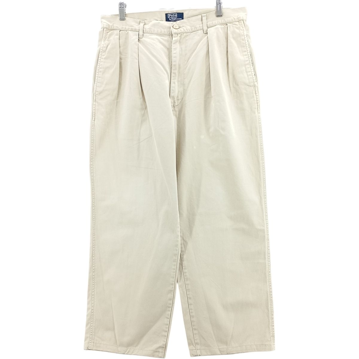 古着 90年代 ラルフローレン Ralph Lauren POLO by Ralph Lauren ツータック チノパンツ メンズw33相当 ヴィンテージ eaa419842