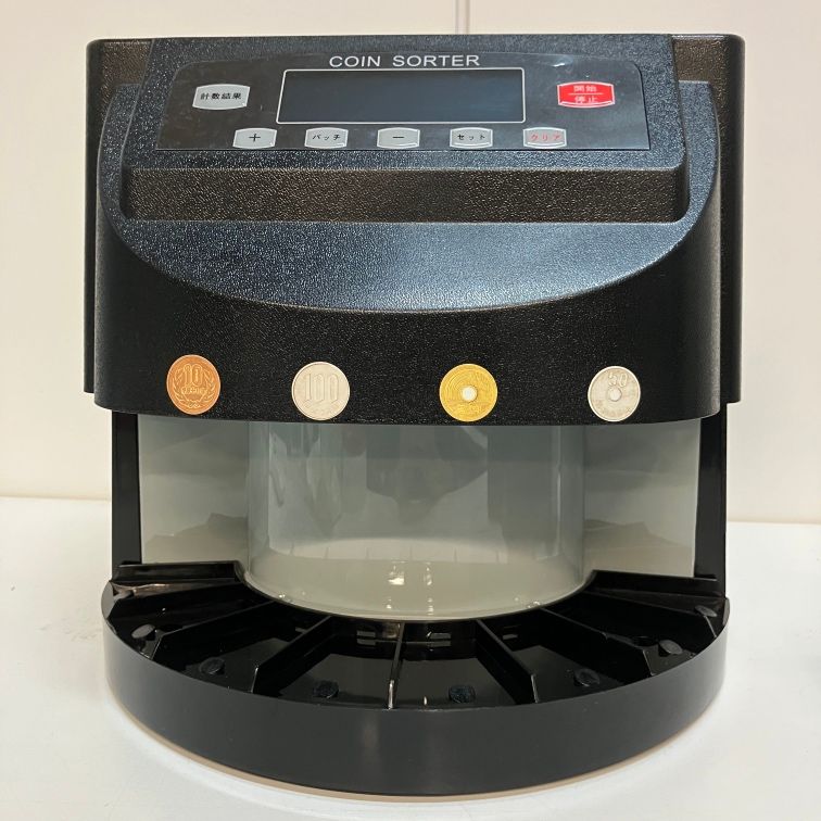 訳あり コインカウンター 自動 硬貨 計数機 電動 高速 コインソーター