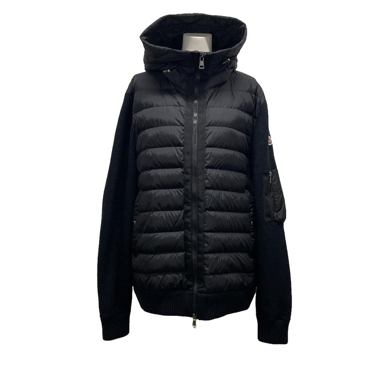 モンクレール アウター ブラック XL MONCLER モンクレール ナイロンパーカー ナイロンジャケット