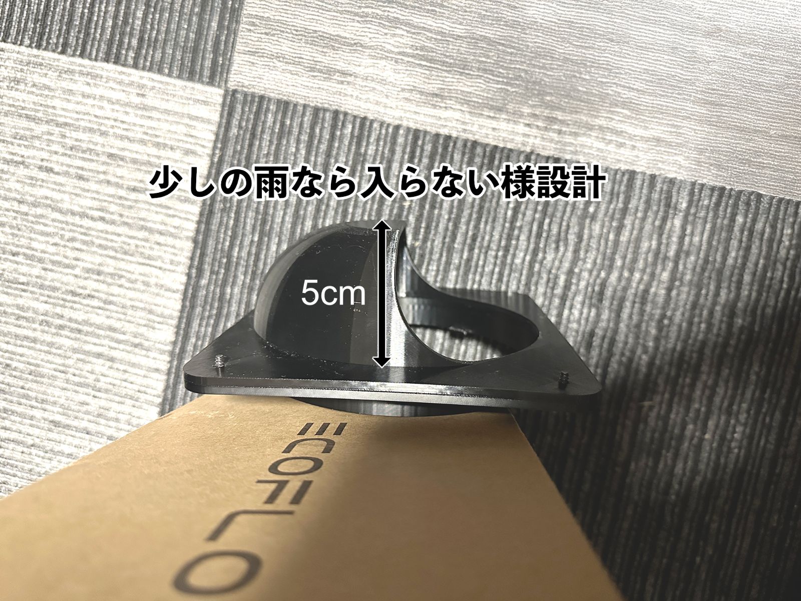 EcoFlow WAVE3 WAVE2】自作排気吸気ダクト ハイエースなどのリア窓用