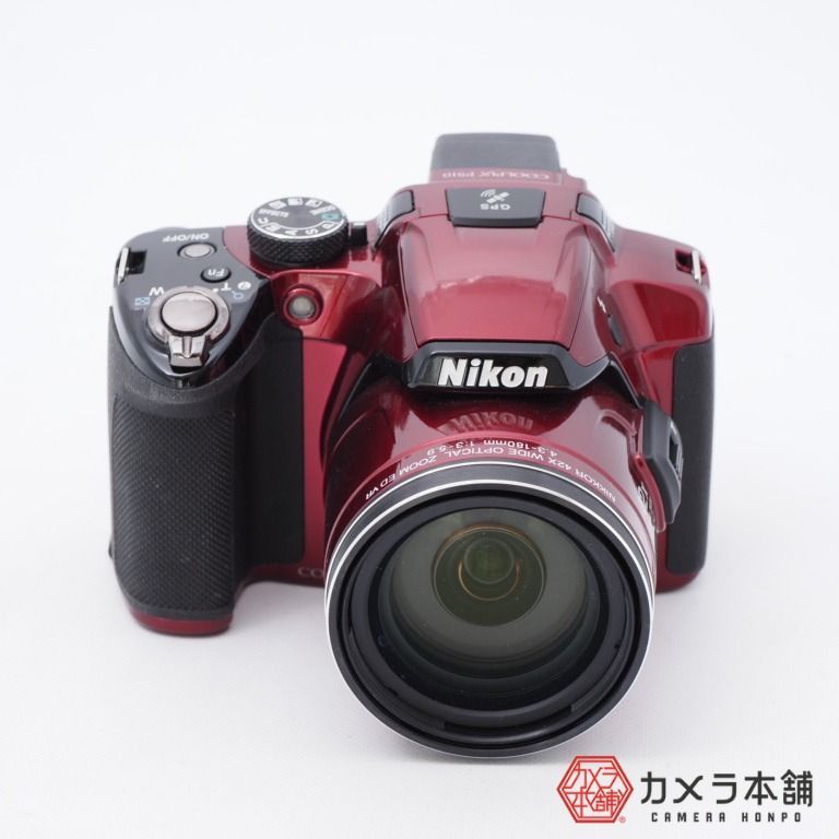 Nikon ニコン COOLPIX P510 レッド デジタルカメラ カメラ本舗｜Camera honpo メルカリ