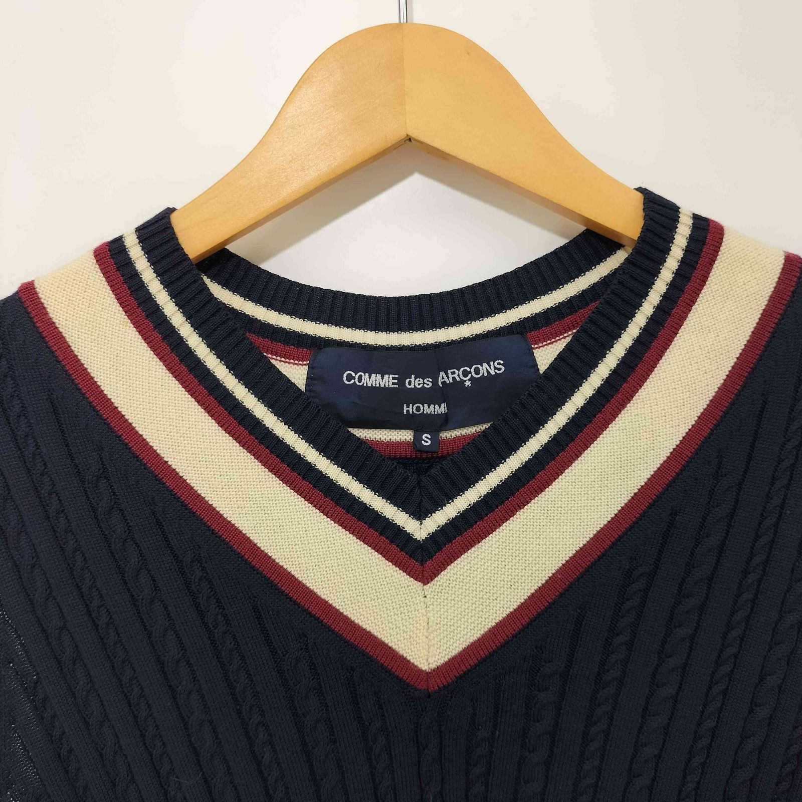 コムデギャルソン　ウールベスト AD1990 コムデギャルソン ウールベスト AD1990