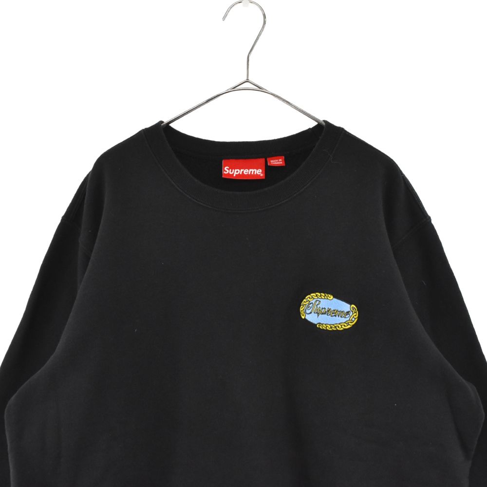 SUPREME (シュプリーム) 19SS Chain Logo Crewneck チェーンロゴクルー