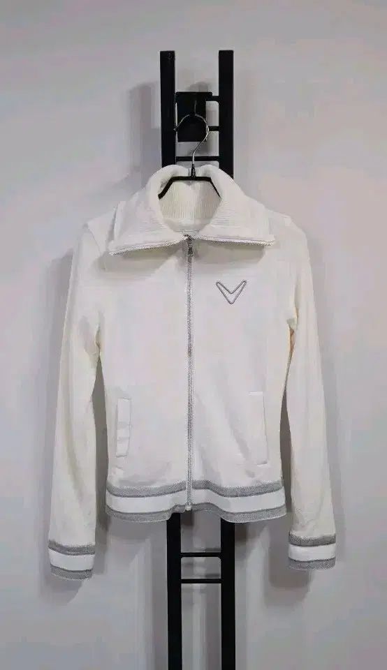 キャロウェイ レディース 防風ジップアップ ウールニット 90