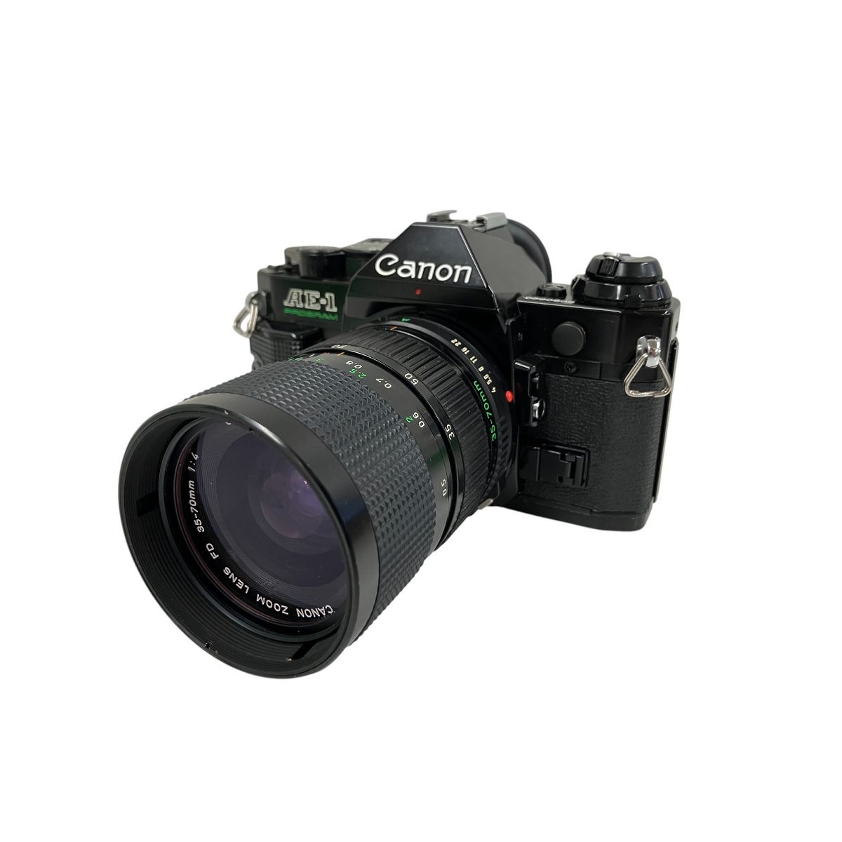 Canon AE-1 ZOOM LENS FD 35-70mm F4 キャノン フィルム カメラ ボディ レンズ ジャンク T10000809