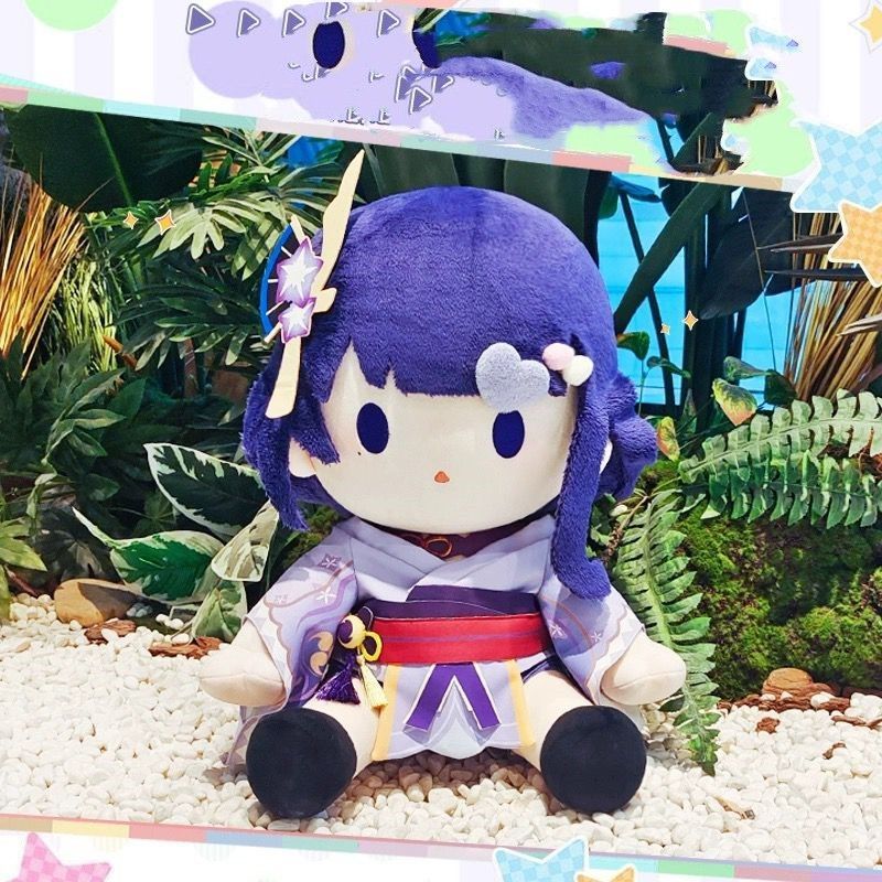 希少【MengTuan製品】原神 雷電将軍 ぬいぐるみ 40cm 本体+衣装+ 希少【MengTuan製品】原神 雷電将軍 ぬいぐるみ 40cm 本体+衣装+
