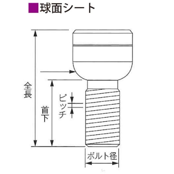 ロックナット ロック MCG-38033 ホイールロック ボルト McGuard マックガード 盗難防止 盗難対策
