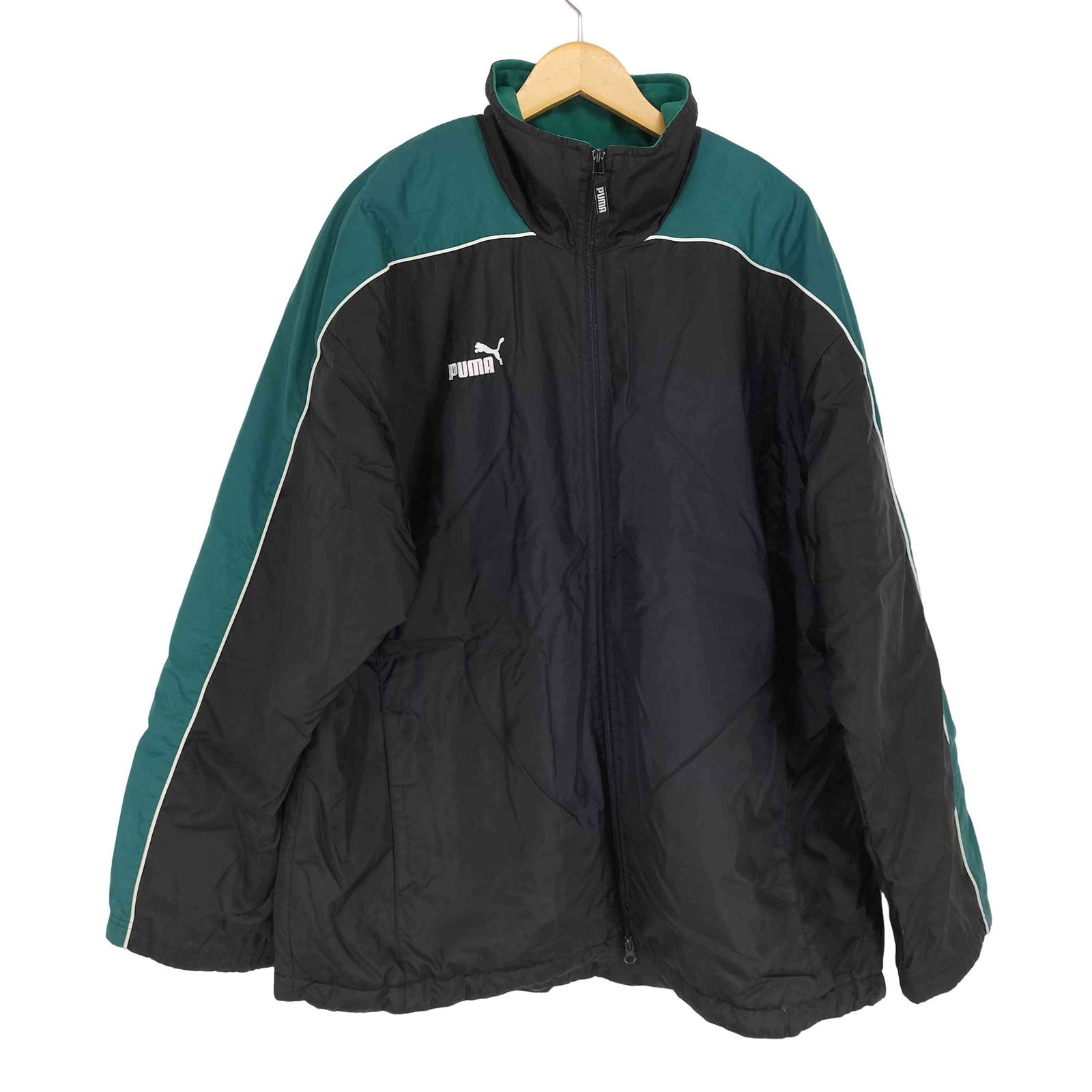プーマ PUMA 90s バックフロッキープリント中綿スポーツジャケット メンズ JPN：XL 
