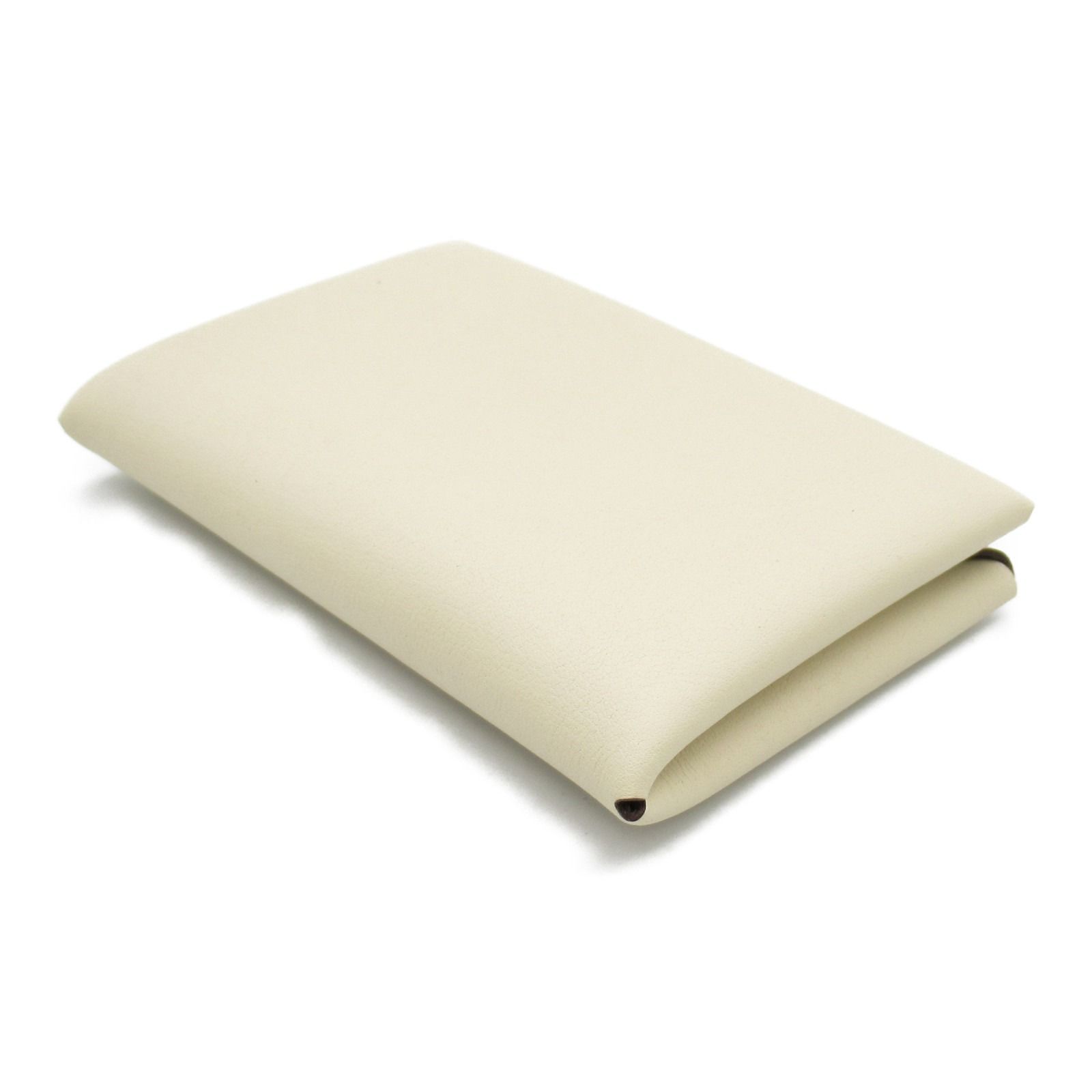 エルメス HERMES カードケース カルヴィ ヴェルソ ナタ/グリメイヤー