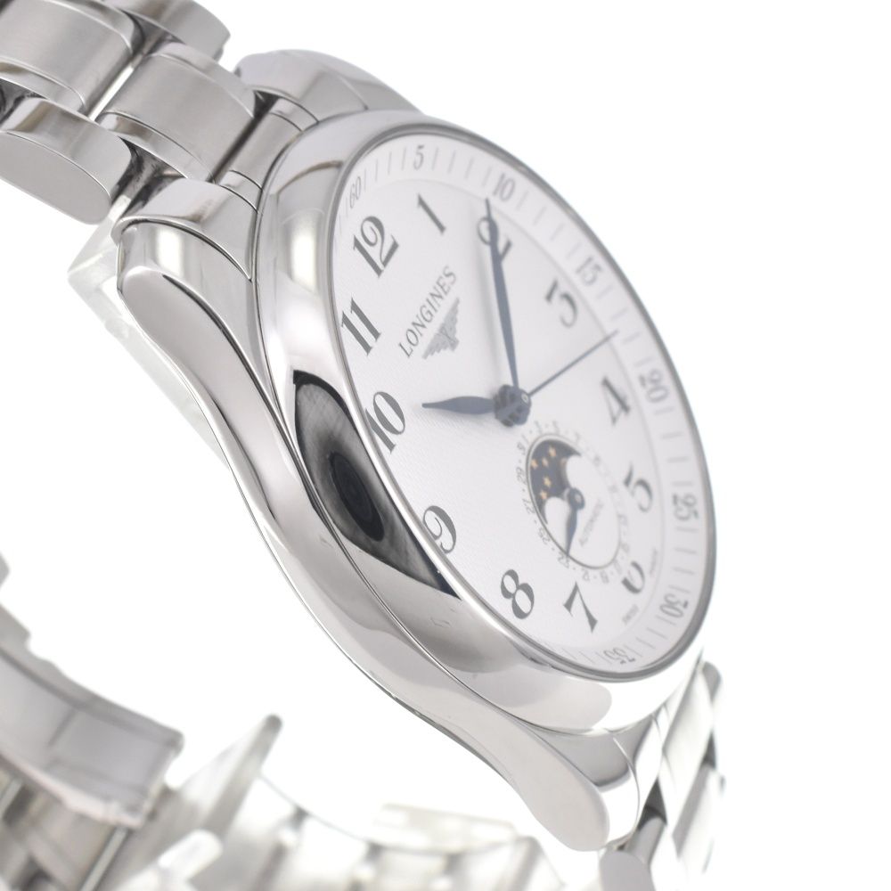  ロンジン L 2.909.4.78.6 マスター ムーンフェイズ デイト 自動巻き メンズ J 142733 その他 時計