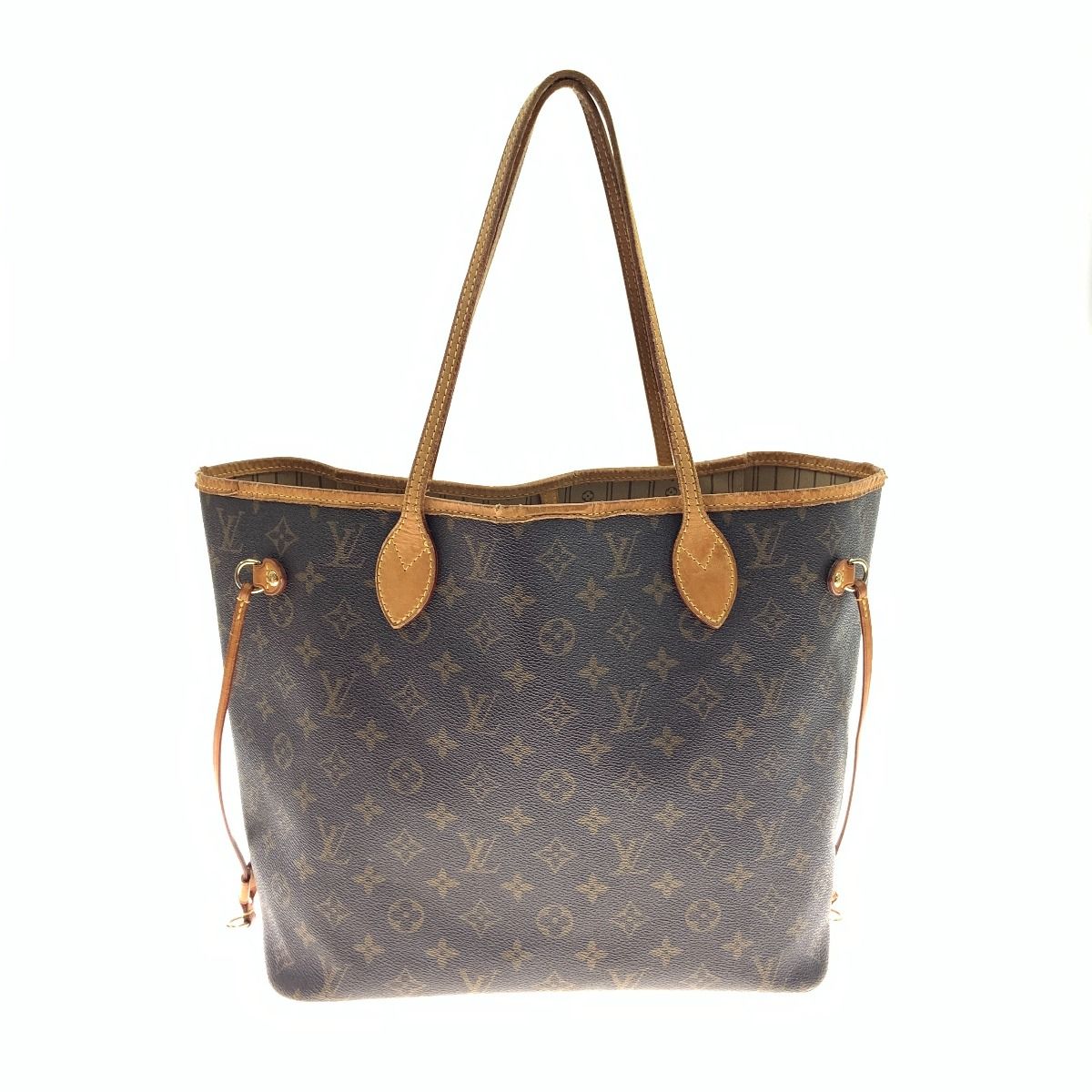 〇〇LOUIS VUITTON ルイヴィトン モノグラム ネヴァーフルMM レディース トートバッグ M40156 ブラウン