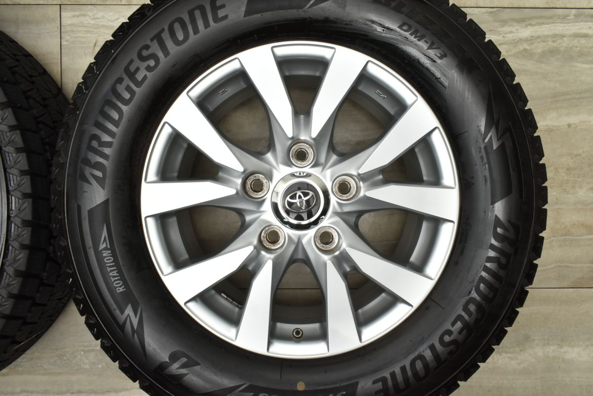 バリ目 ランクル200系 285/60R18 4本バリ溝スタッドレス 
