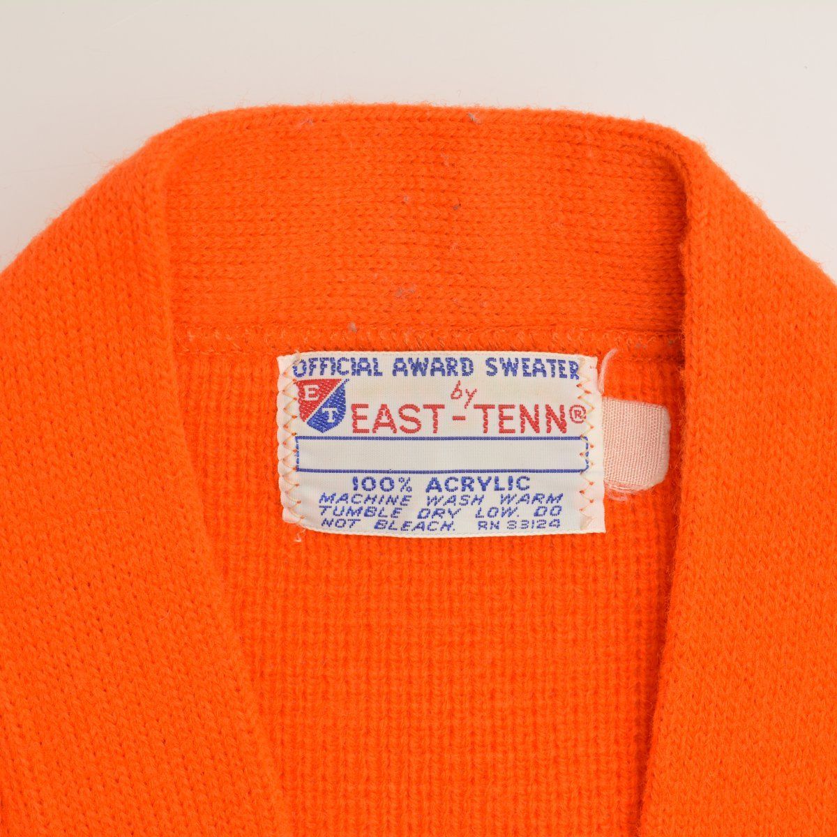 VINTAGE】70~80s アクリル100% official award sweater by east 