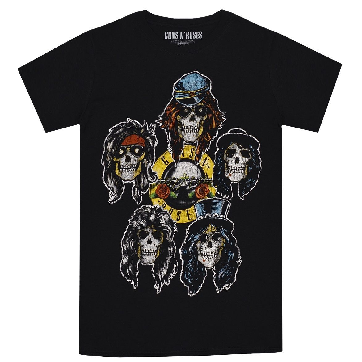 GUNS N' ROSES ガンズアンドローゼス Heads Vintage Tシャツ - メルカリ