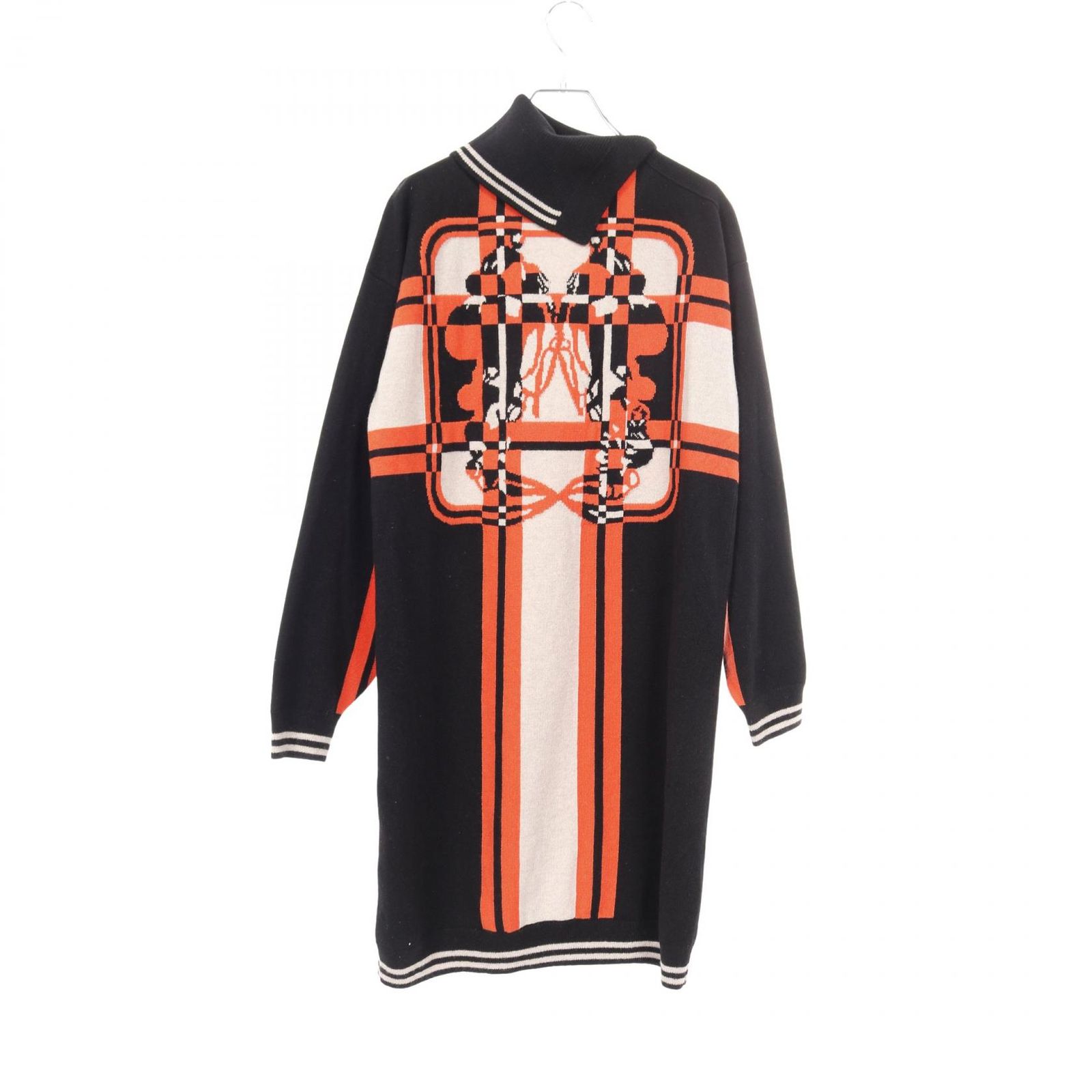 エルメス　カシミヤワンピース エルメス HERMES ワンピース BRIDES de GALA カシミヤ ワンピース