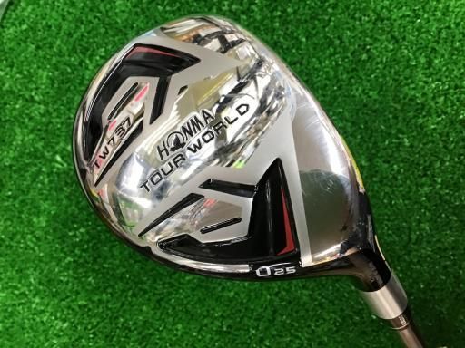 本間ゴルフ TOUR WORLD TW737 25° ユーティリティ UT VIZARD IB-U105 フレックスその他 メンズ 男性用 右利き 右用 Cランク ゴルフクラブ