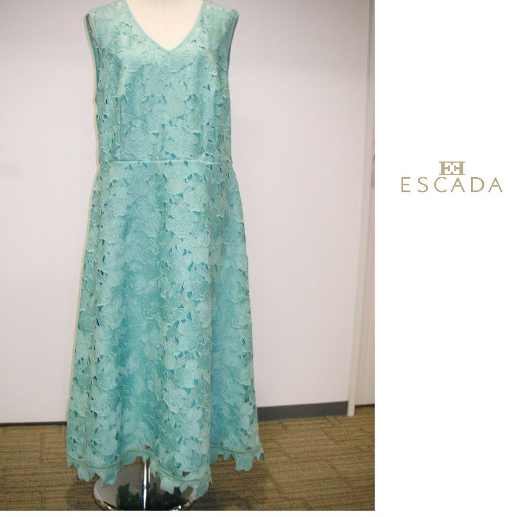 新品B品】ESCADA Laurel（エスカーダ・ローレル）フォーマルワンピース ...