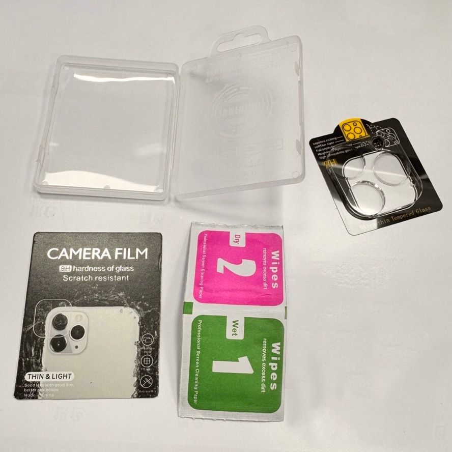 iPhone15 Pro iPhone15 Pro Max用カメラフィルム レンズ保護カバー 高透過率 薄 傷防止 防塵 防水 抗指紋 CHRISTIANNAURATH_COM_BR