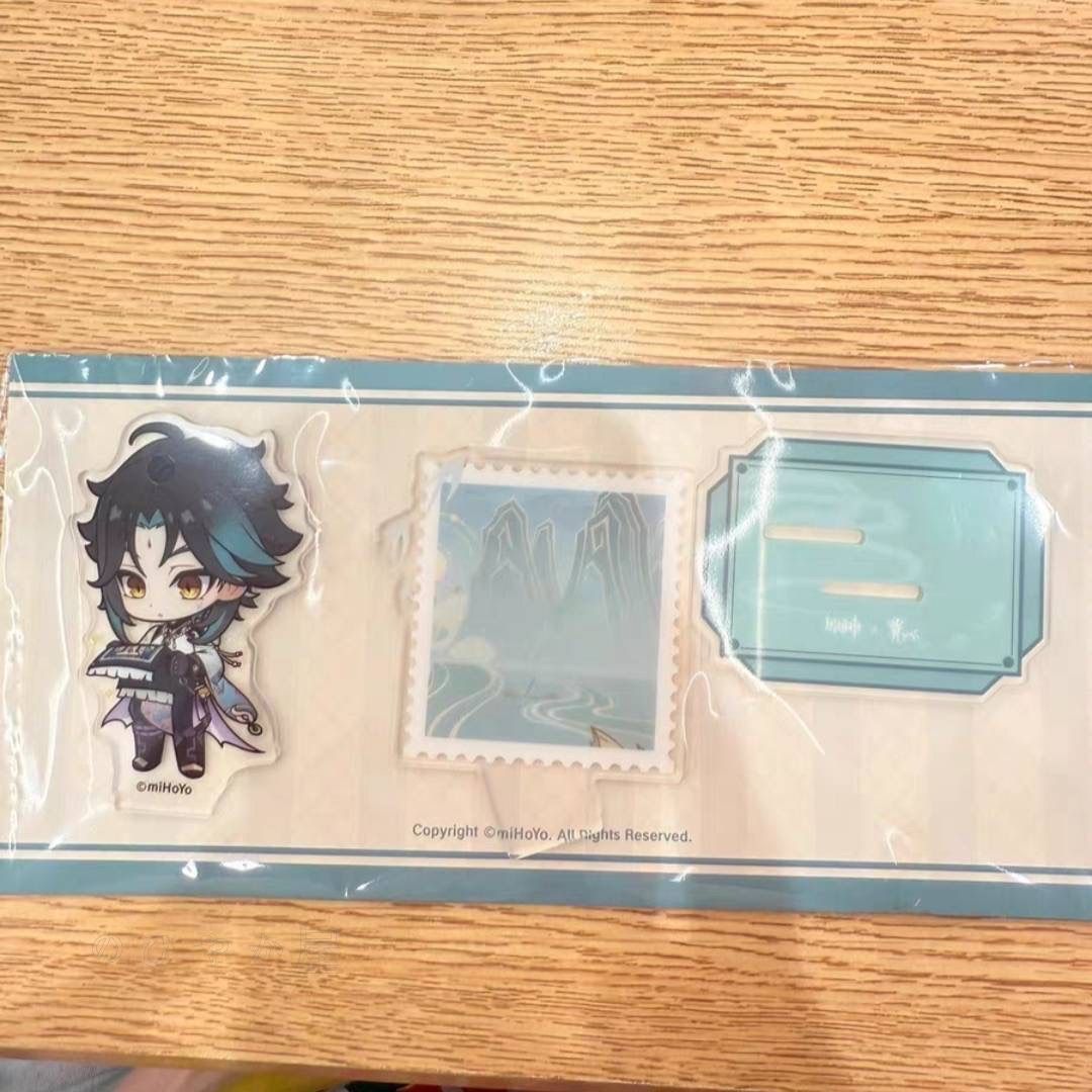 公式正規品 魈 藍硯 ちびキャラアクリルスタンド 貴州 原神 山水