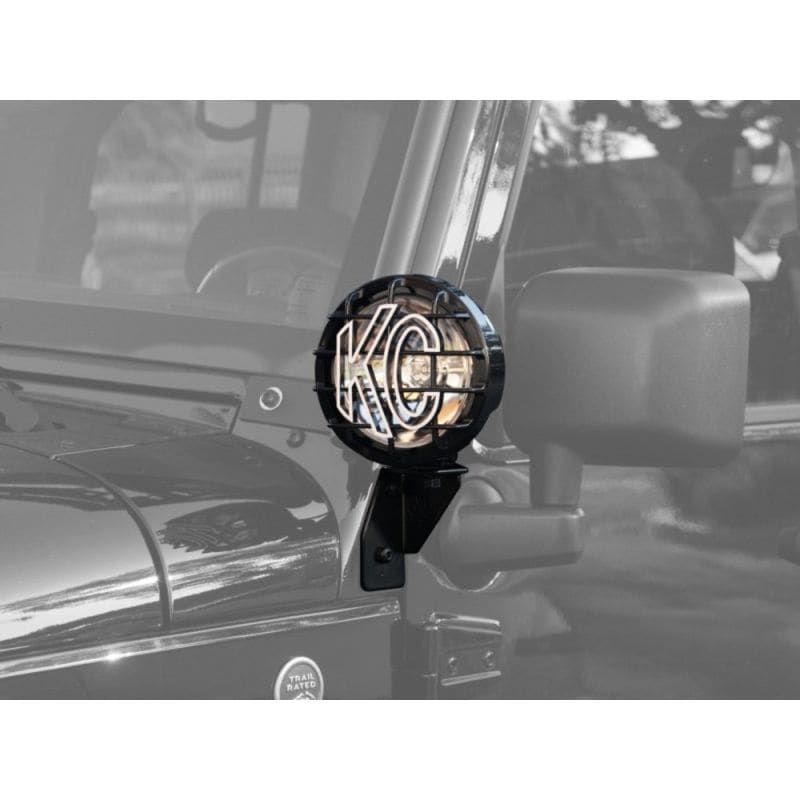 KC HiLiTES Side Mount Light Bracket Set 07-18 Jeep Wrangler JK ジープ ラングラー サイド マウント ライト ブラケット 2個セット 7317