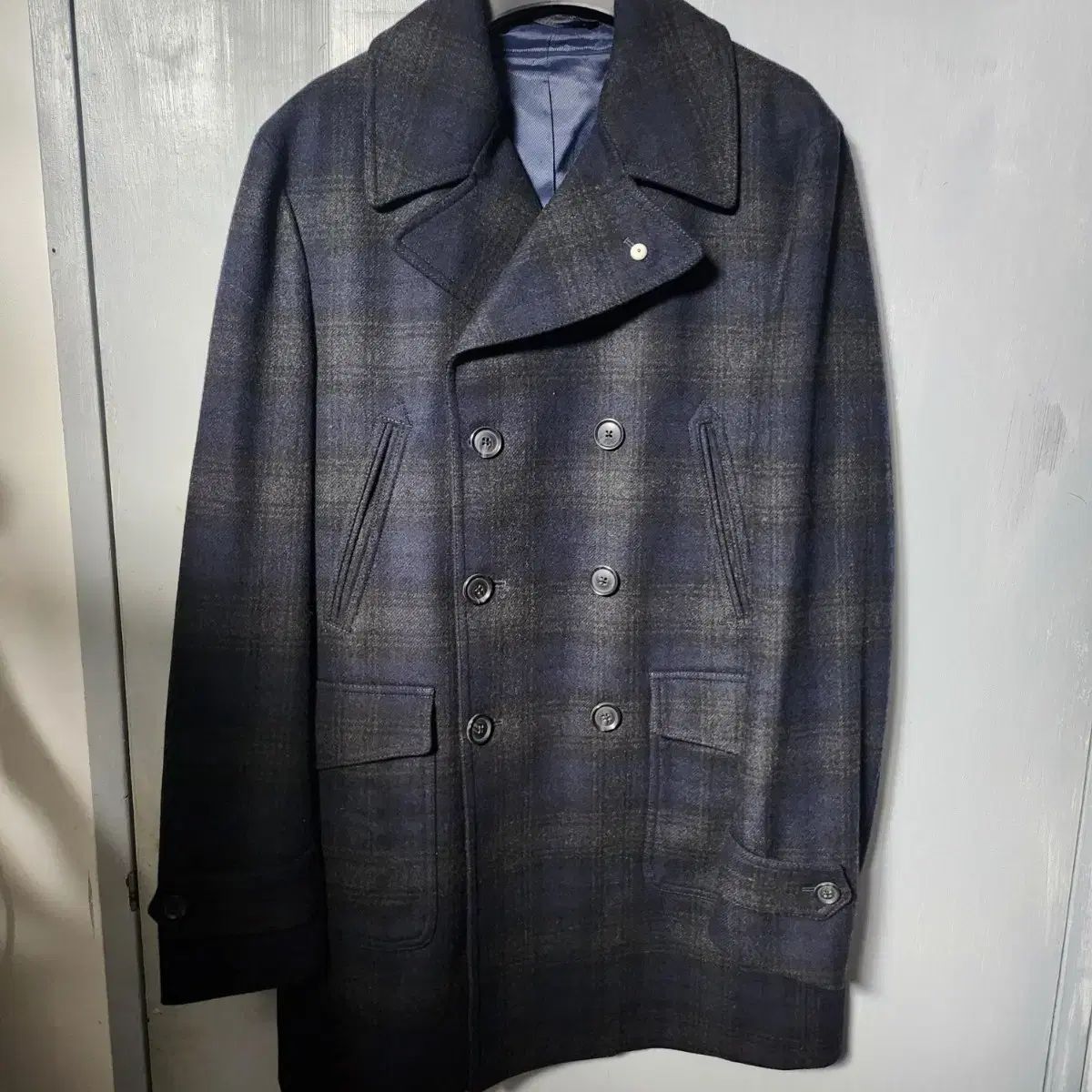 美　LARDINI チャコール　シングルジャケット　50 秋冬 美 LARDINI チャコール シングルジャケット 50 秋冬 ラルディーニ