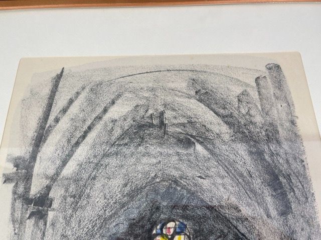 絵サイズ約32×45cm 額サイズ約47×62.5cm