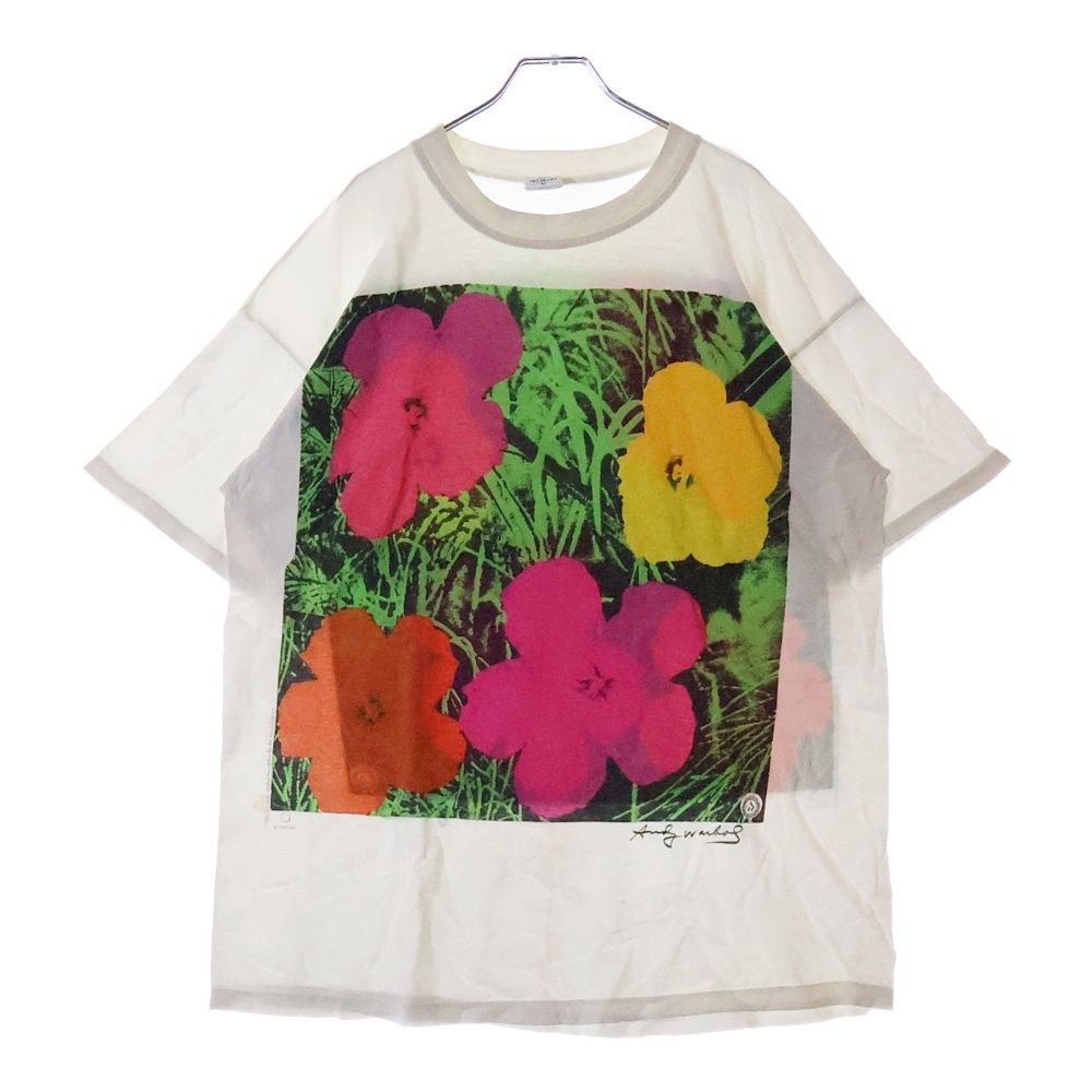 90's Andy Warhol Flowers Tシャツ デッドストック S Andy Warhol T-Shirt | Unisex Organic Tee – Art House Fashion