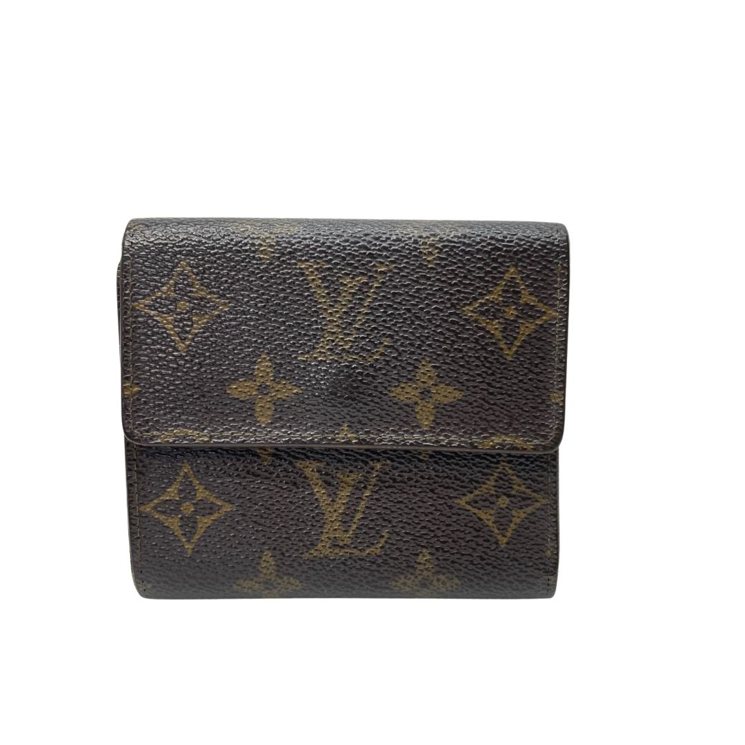 2923 LOUIS VUITTON ルイヴィトン モノグラム 三つ折り財布 エリーズ W