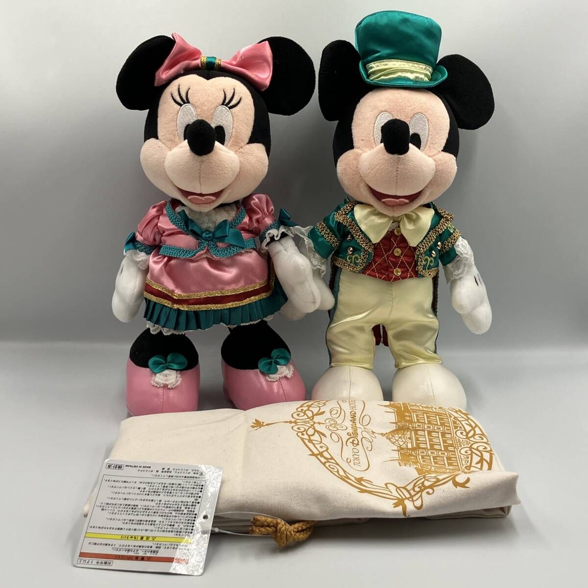 ディズニーランドホテル限定　ミッキー&ミニー おしゃれなミッキー&ミニー！東京ディズニーランドホテル