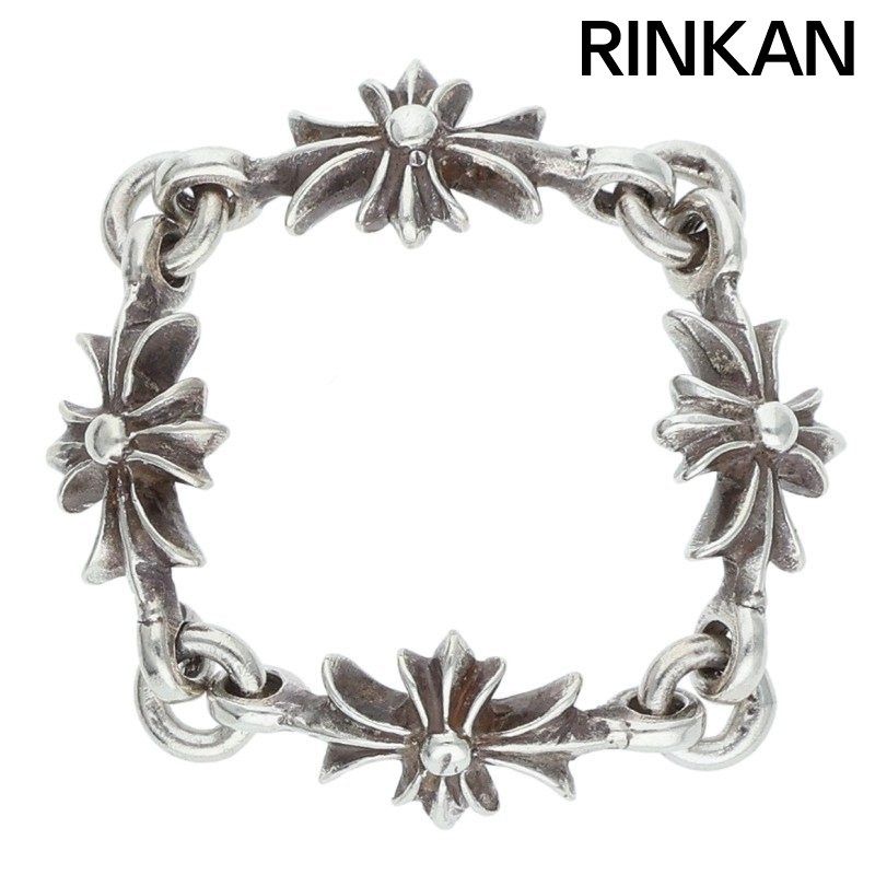 クロムハーツ RING TNY E CH PLS タイニーECHプラス シルバーリング メンズ 13号