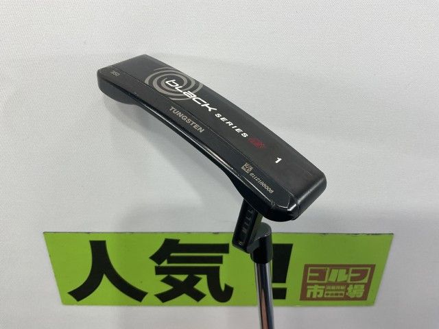 ブラックシリーズix #1 オデッセイパター 34インチ なかなかの美品 ブラック・シリーズ iX #1｜オデッセイ｜パター｜オリジナル