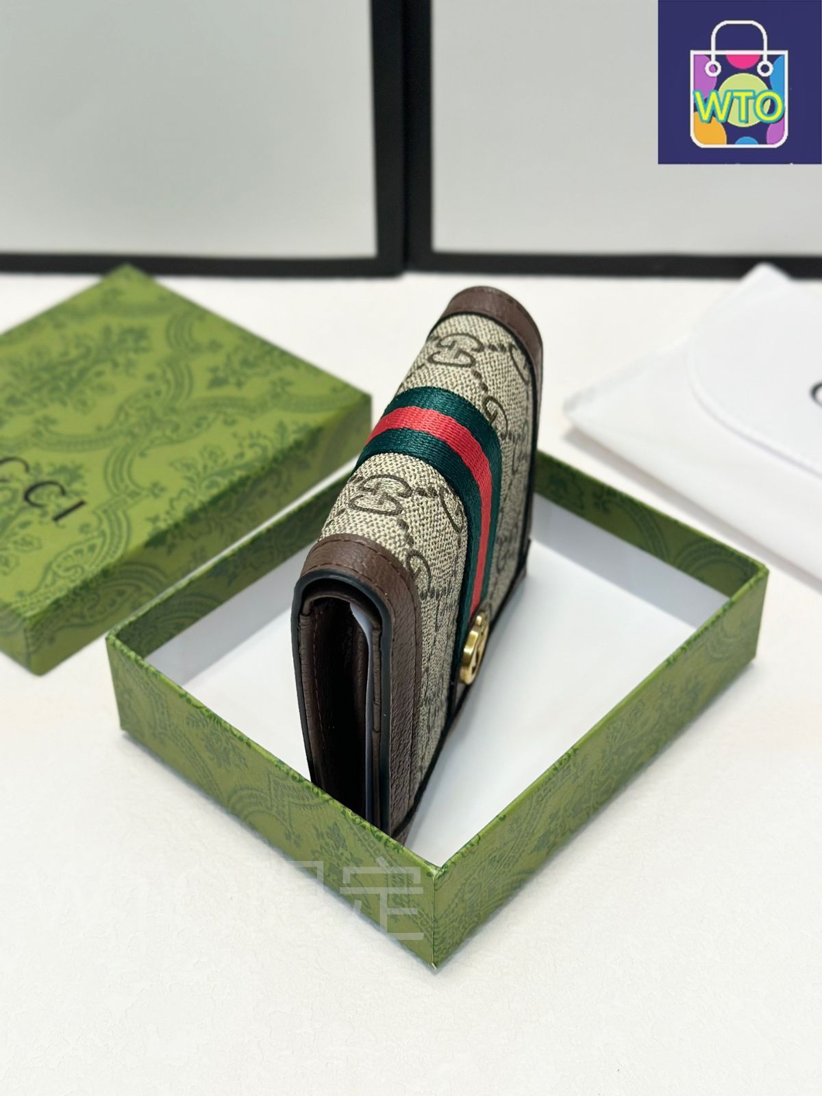 グッチ　財布 今日特価】Gucci グッチ 最新ウォレット 頭層小牛皮×PVC素材