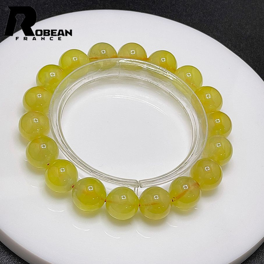 逸品 EU製 定価8万円ROBEAN・ゴールデンプレナイトパワーストーン ブレスレット 天然石 原石 綺麗 お守り 貴重 貴重 幸運 贈り物 ギフト プレゼント2  10.8-11.3mm C603847