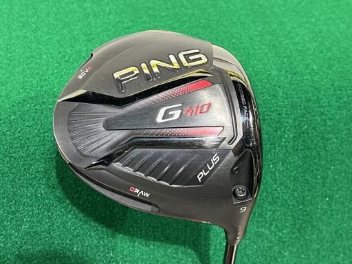 【美品】ピンG410 PLUSドライバー 9° 純正シャフトS ピンG410Plusドライバー9度 シャフトS