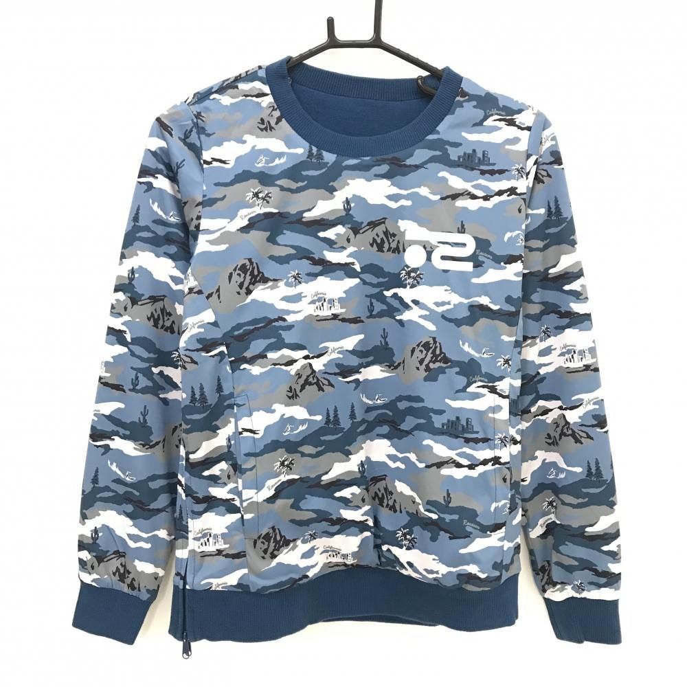 Rosasen ロサーセン ゴルフウェア 総柄 ボア リバーシブル Rosasen ロサーセン ゴルフウェア 総柄 ボア リバーシブル 美品